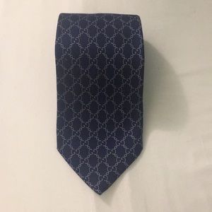 Gucci Chain Linked Logo Tie